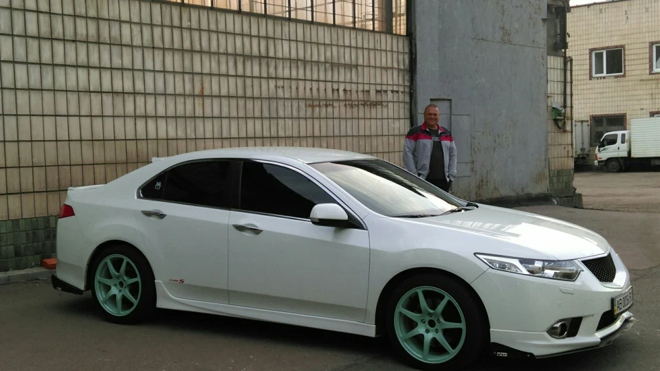 Honda Accord white mod 2