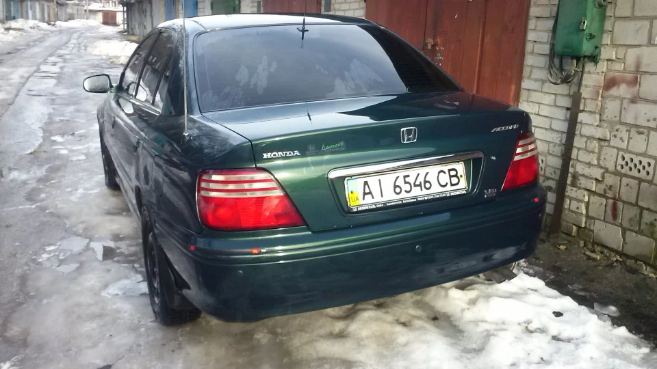 Honda Accord зелений хамелеон 2