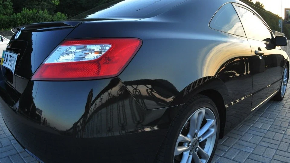 Honda Civic Coupe Чорний Квадрат) EX 3
