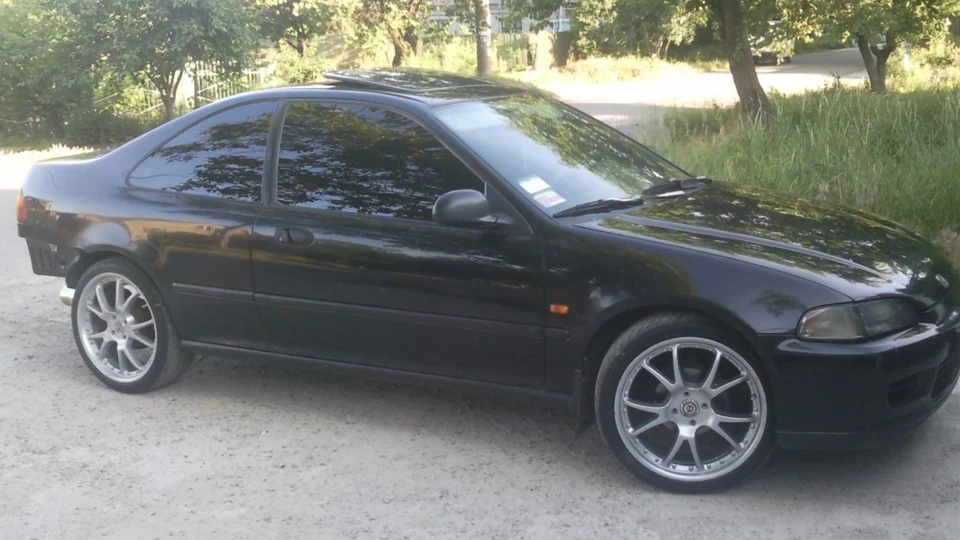 Honda Civic Coupe Чорний 2