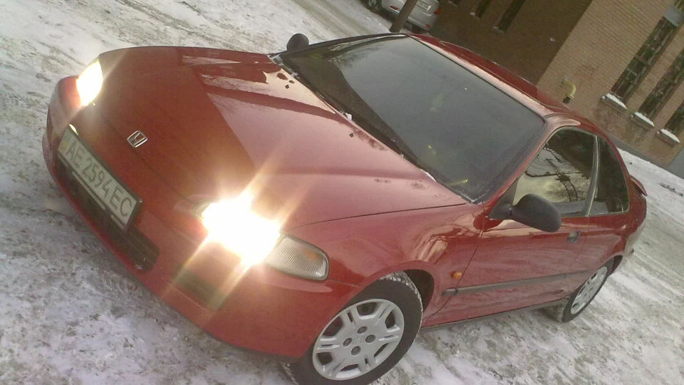Honda Civic Coupe Червона Феррарка 3