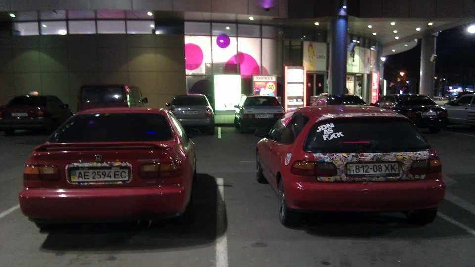 Honda Civic Coupe Червона Феррарка 4