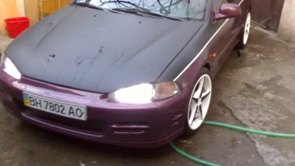 Honda Civic Coupe машина з татуюванням 2