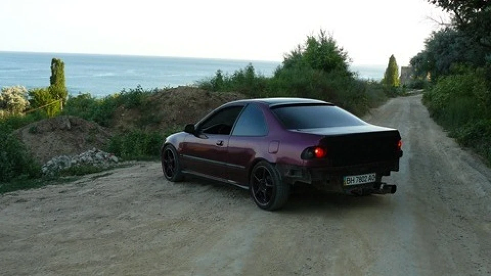Honda Civic Coupe машина з татуюванням 4