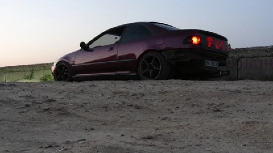 Honda Civic Coupe машина з татуюванням 5