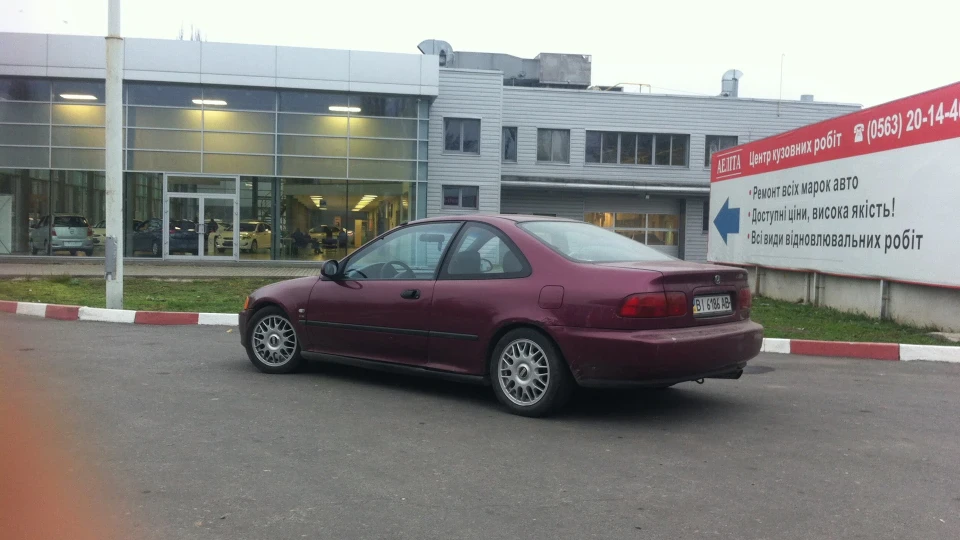 Honda Civic Coupe Незабаром гармата 2