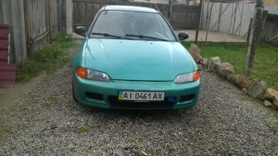 Honda Civic Coupe зеленка 3