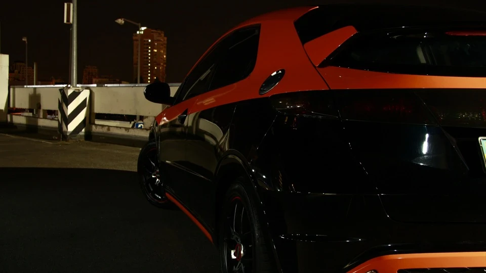 Honda Civic Hatchback 5D LasVegas Tangerine