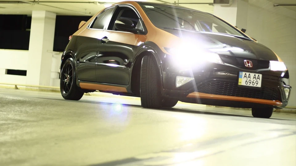 Honda Civic Hatchback 5D LasVegas Tangerine 5