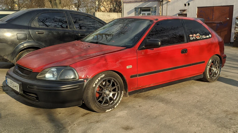Honda Civic Hatchback '98 "Red Sun"🎌 3