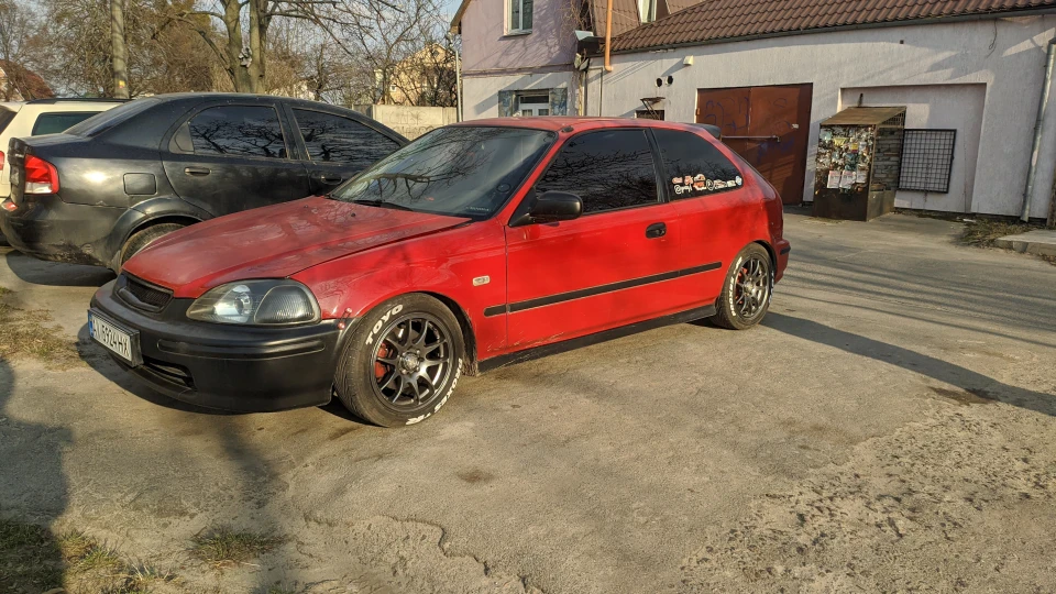 Honda Civic Hatchback '98 "Red Sun"🎌 4