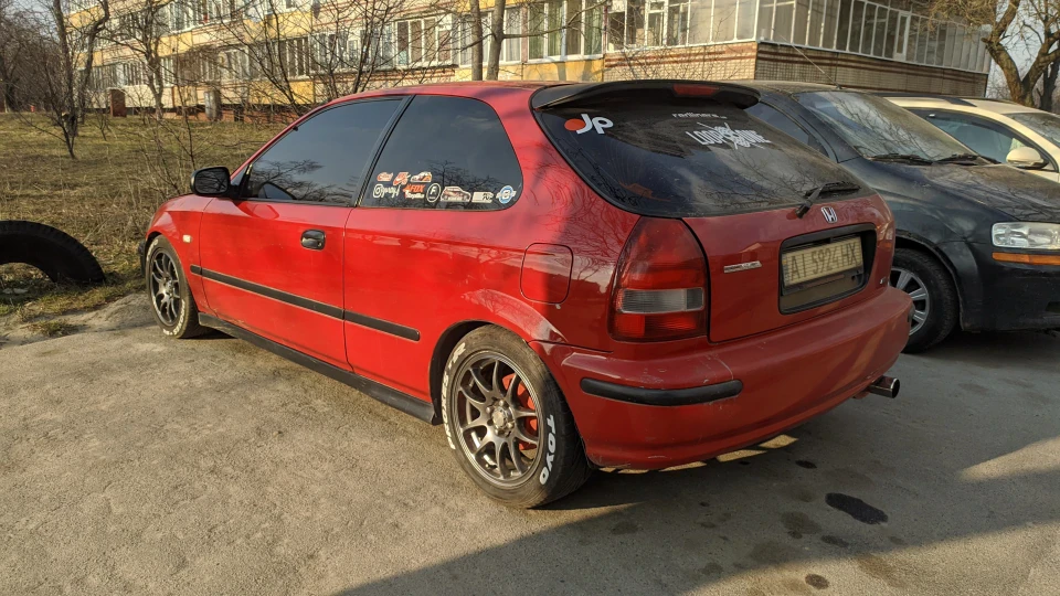 Honda Civic Hatchback '98 "Red Sun"🎌 5