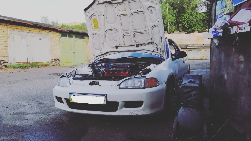 Honda Civic Hatchback Білий