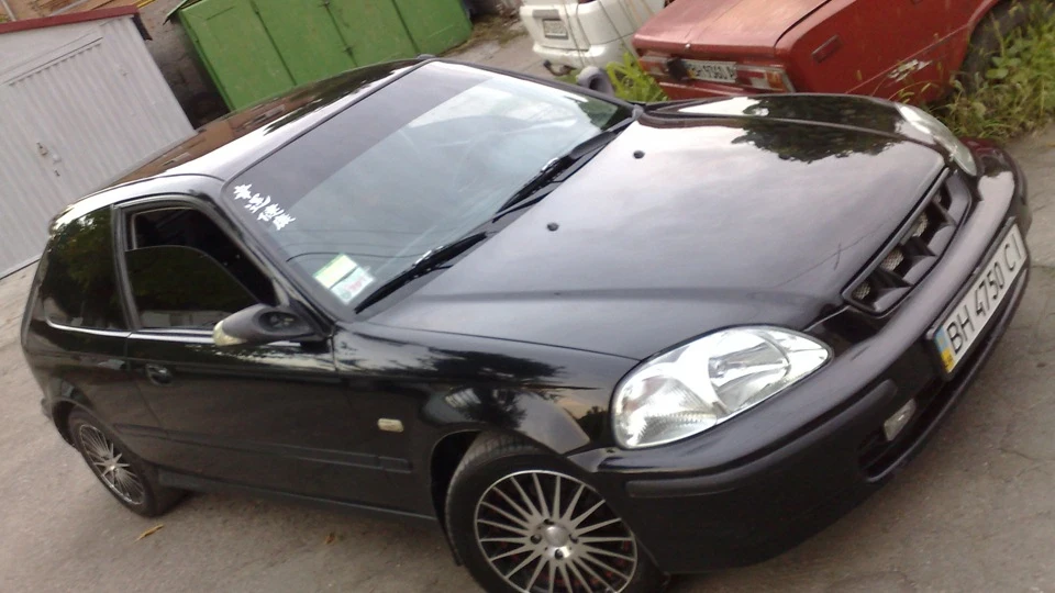 Honda Civic Hatchback black civa 5