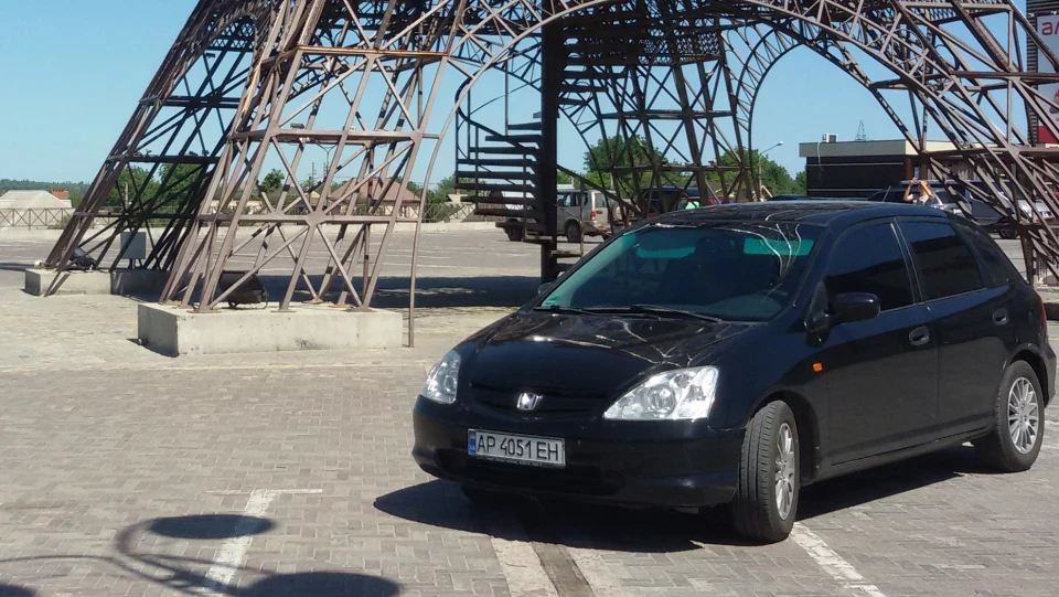 Honda Civic Hatchback Black 3