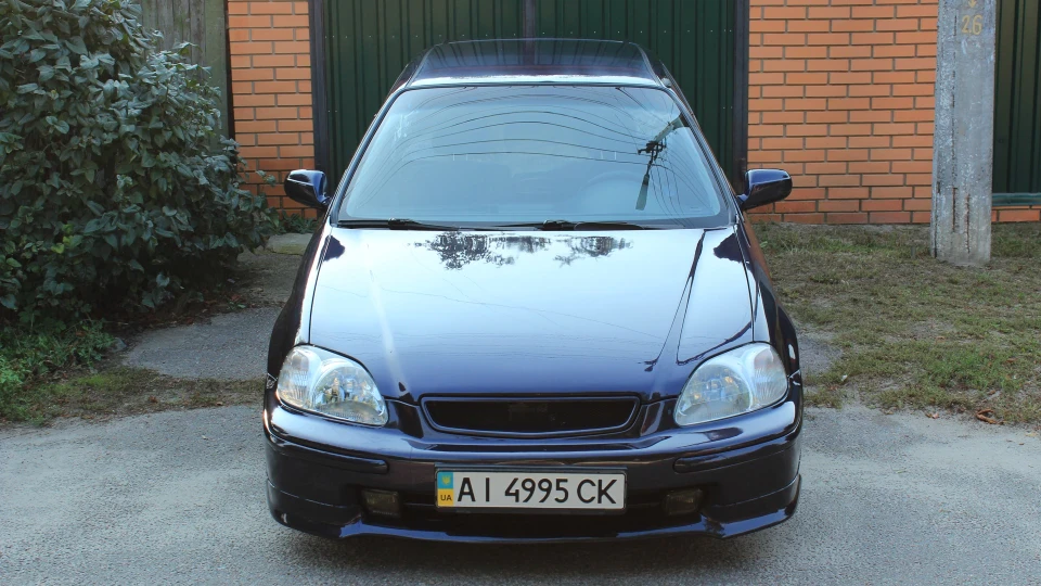 Honda Civic Hatchback Blue Carting 2