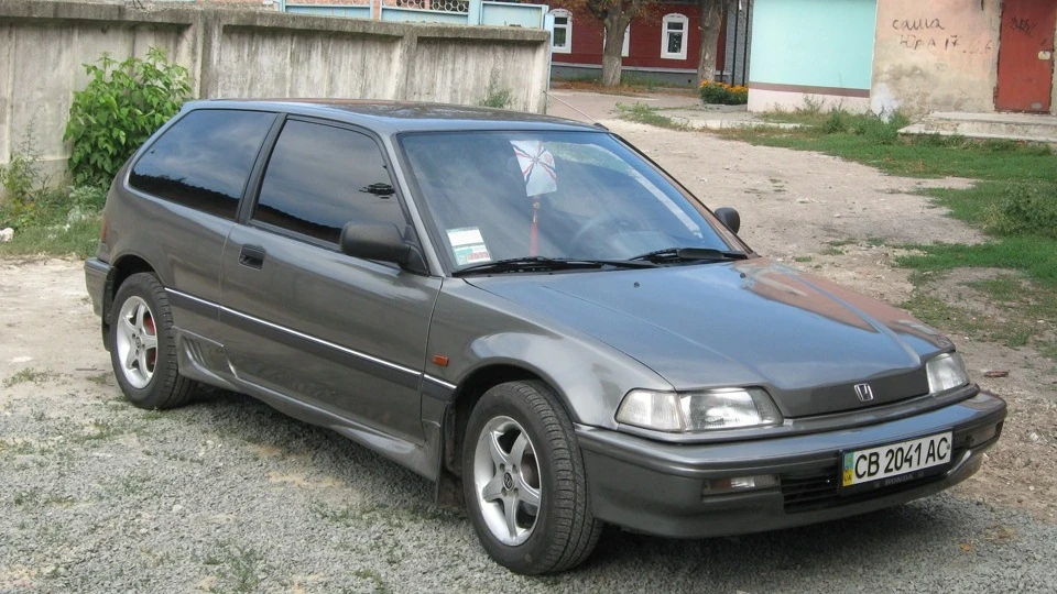 Honda Civic Hatchback чермет 4