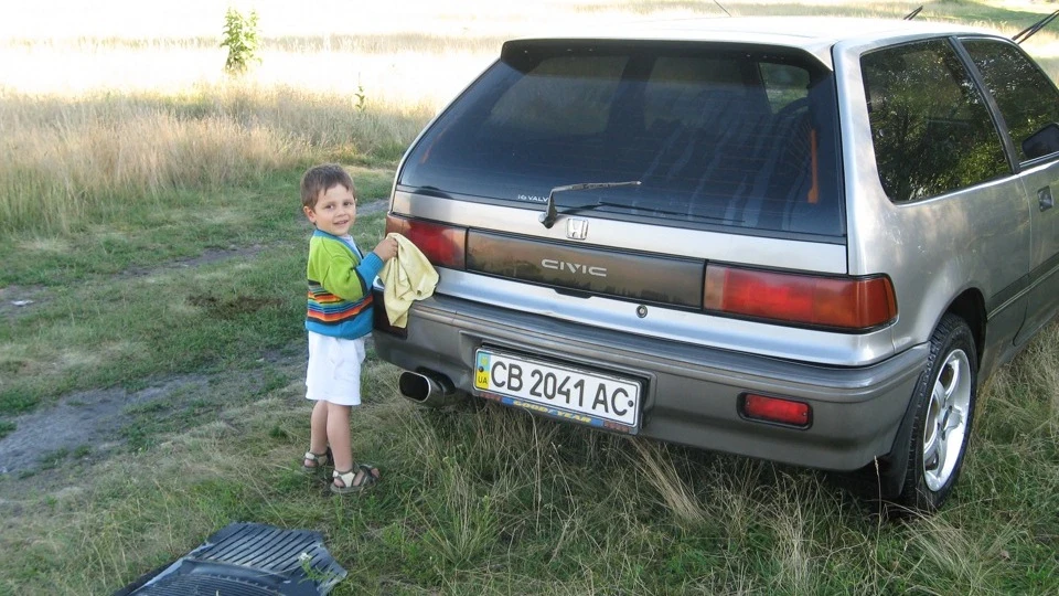 Honda Civic Hatchback чермет 5