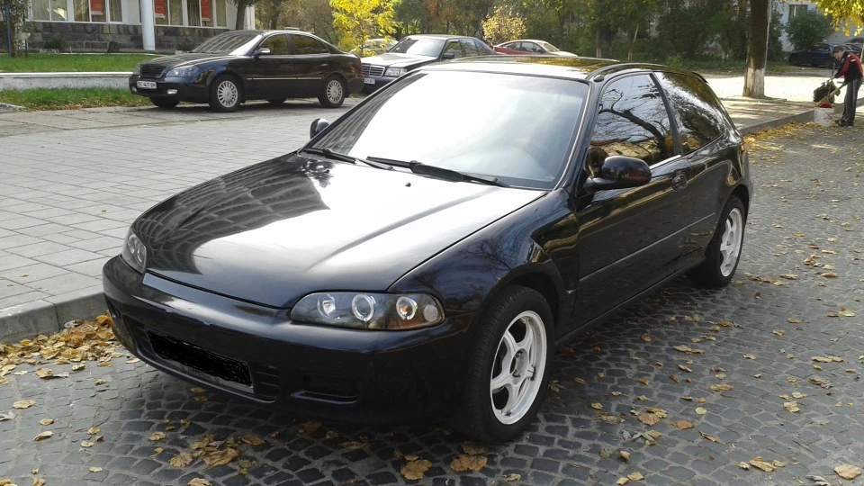 Honda Civic Hatchback Чорний Їжак