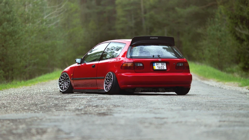 Honda Civic Hatchback EG4 USDM on DropMode 2