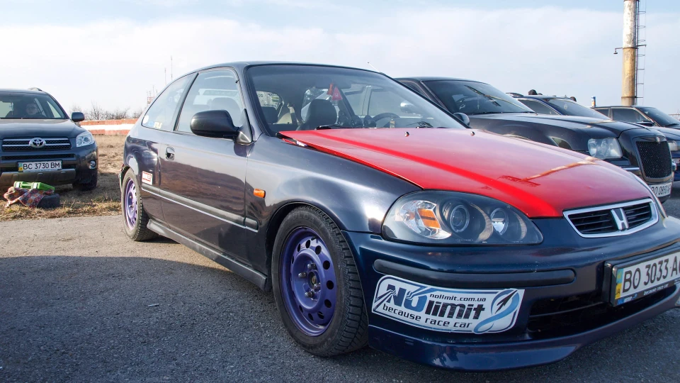 Honda Civic Hatchback EJ9 B18C4 Буде Гонка