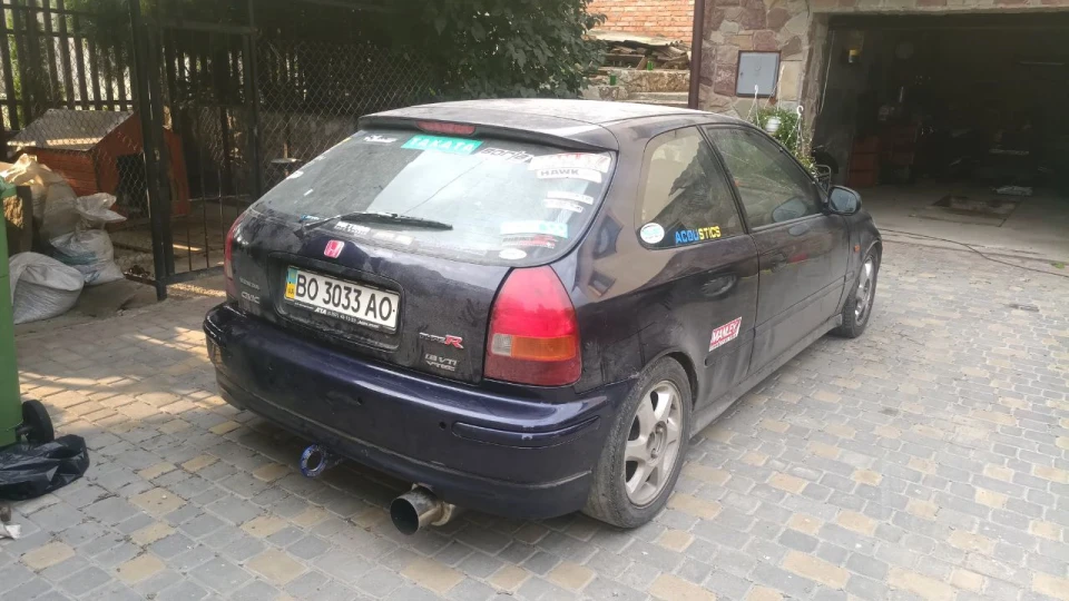 Honda Civic Hatchback EJ9 B18C4 Буде Гонка 2
