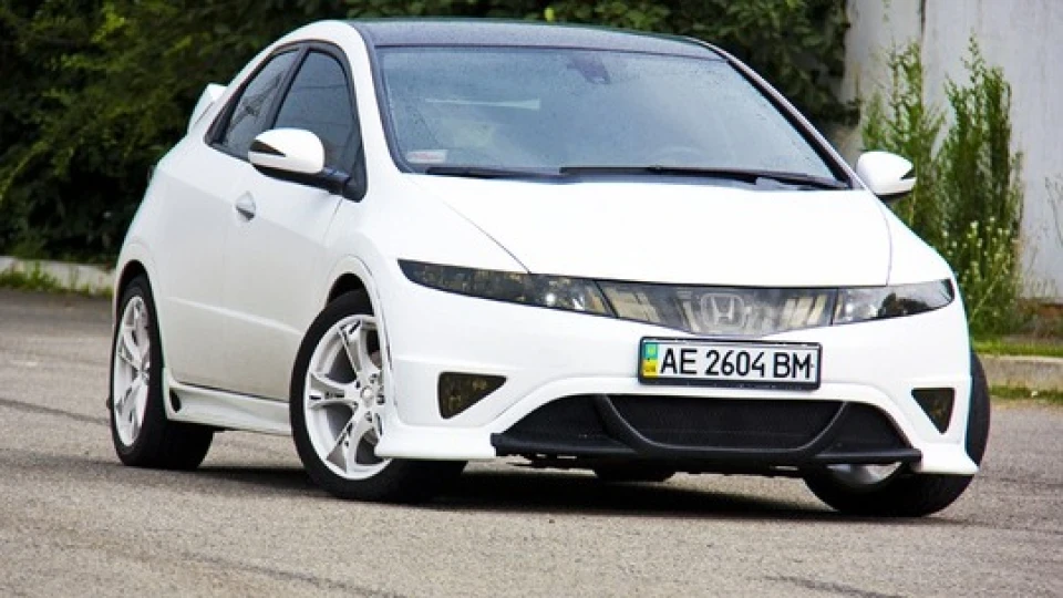 Honda Civic Hatchback LAMBO Сивка в уМАТі 5