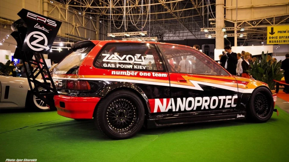 Honda Civic Hatchback мій новий drift car 4