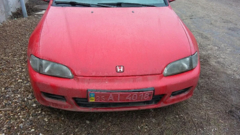 Honda Civic Hatchback red bull b18c4 2