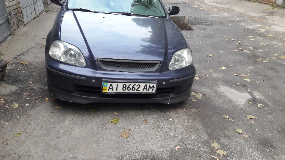 Honda Civic Hatchback Синій 2