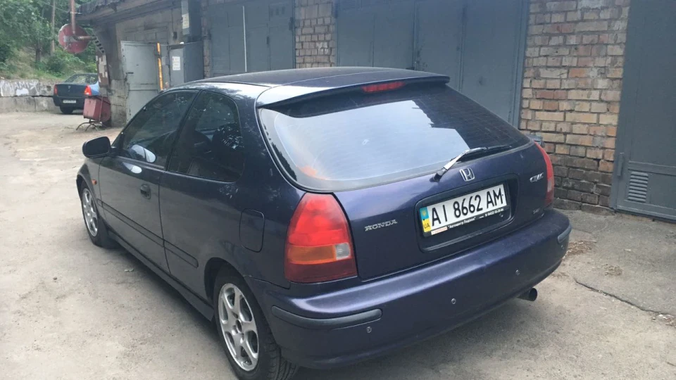 Honda Civic Hatchback Синій 3