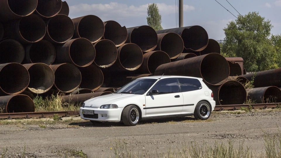 Honda Civic Hatchback Snowflake 3