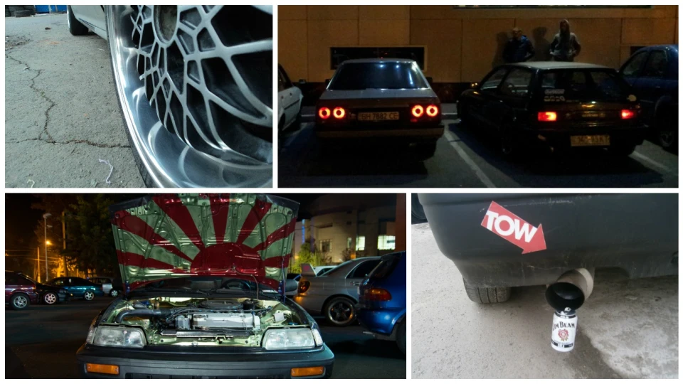 Honda Civic Hatchback Stance Занижений