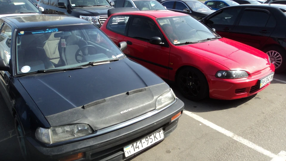 Honda Civic Hatchback Stance Занижений 3
