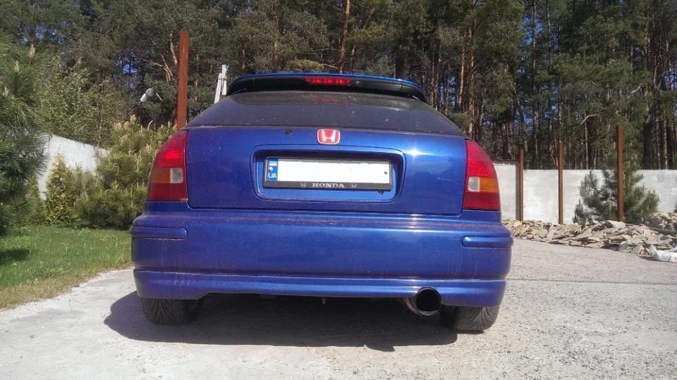 Honda Civic Hatchback TimeAttack B16A2 Youtube 2