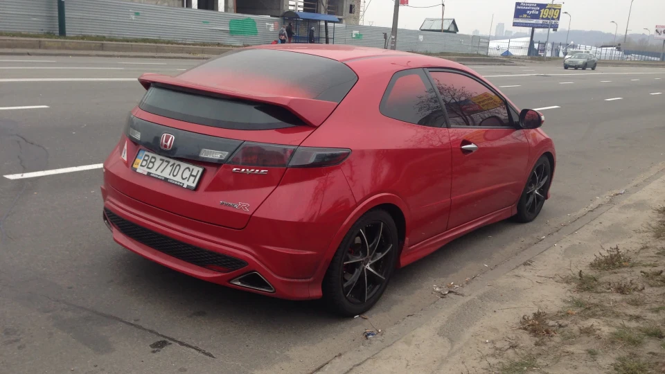 Honda Civic Type R Червоний тапок 2
