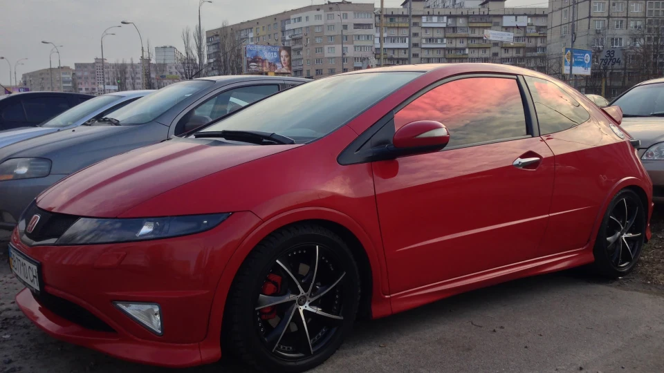 Honda Civic Type R Червоний тапок 3