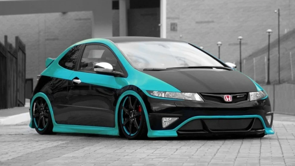 Honda Civic Type R Tokyo Turquoise 3