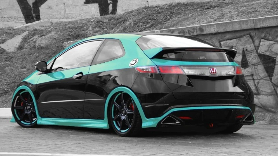 Honda Civic Type R Tokyo Turquoise 4