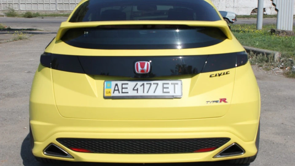 Honda Civic Type R Жовтий Мат 3