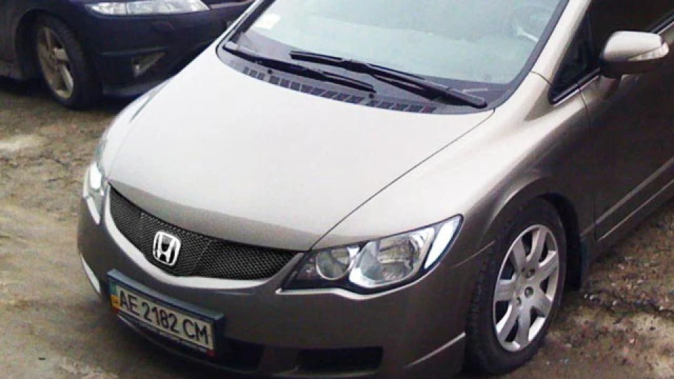 Honda Civic 4D Galaxy Gray 4