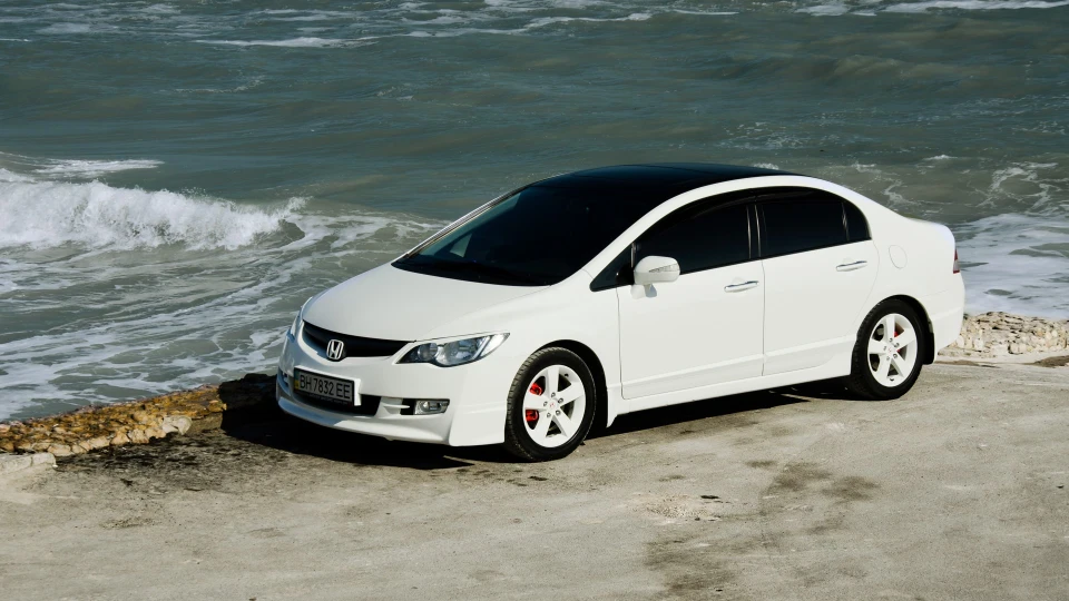 Honda Civic B&W 5