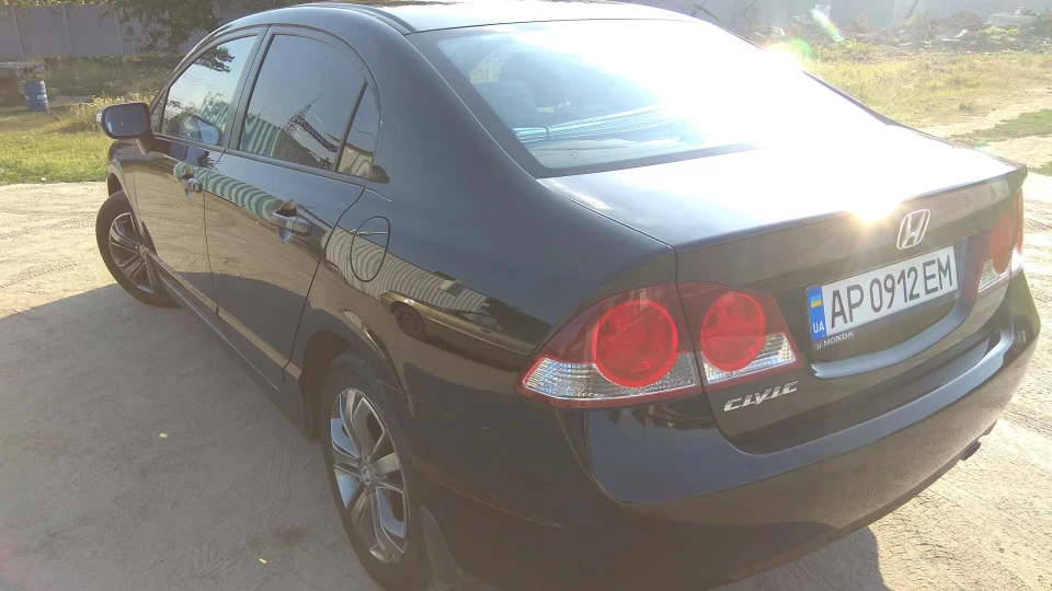Honda Civic Чорна Ракета)))