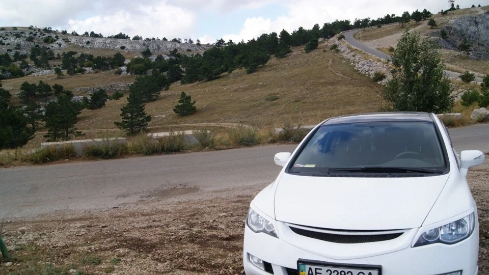Honda Civic ЧОРНО_БІЛА МАТОВА ДУР 3
