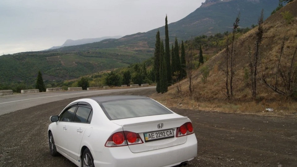 Honda Civic ЧОРНО_БІЛА МАТОВА ДУР 4