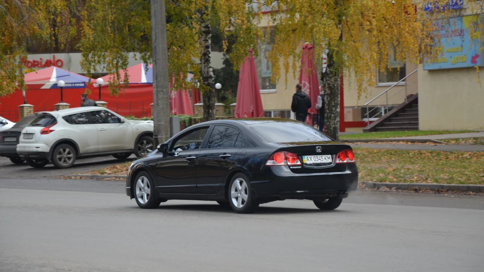Honda Civic чорний СBІ 3