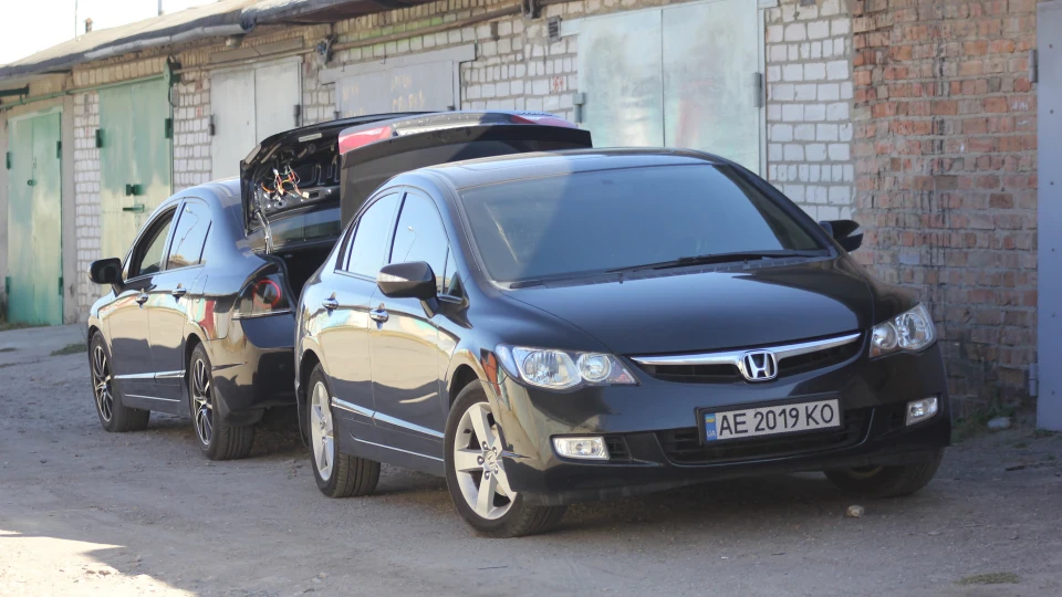 Honda Civic Колір настрою чорний 2