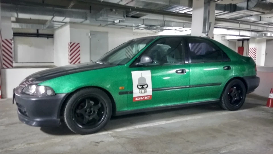 Honda Civic D16Z6 Кажан 2