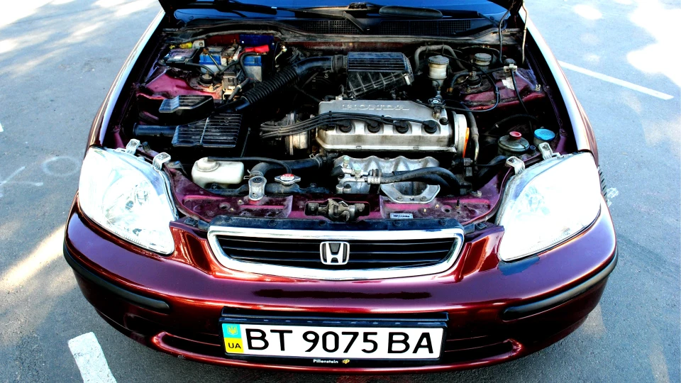Honda Civic Lady in Red 2