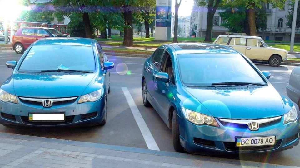 Honda Civic небесний ніндзя